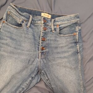 Madewell High Rise skinny